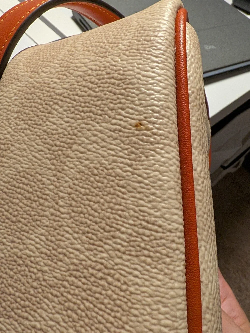 Coach Sig Jamie Camera Bag Sand Deep Orange Crossbody Handbag NWT